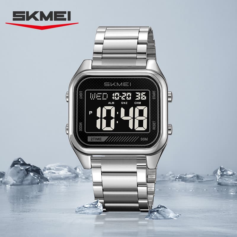 SKMEI Luminous Men's Student Watch Youth Relógio eletrônico esportivo à prova d'água Relógio moderno