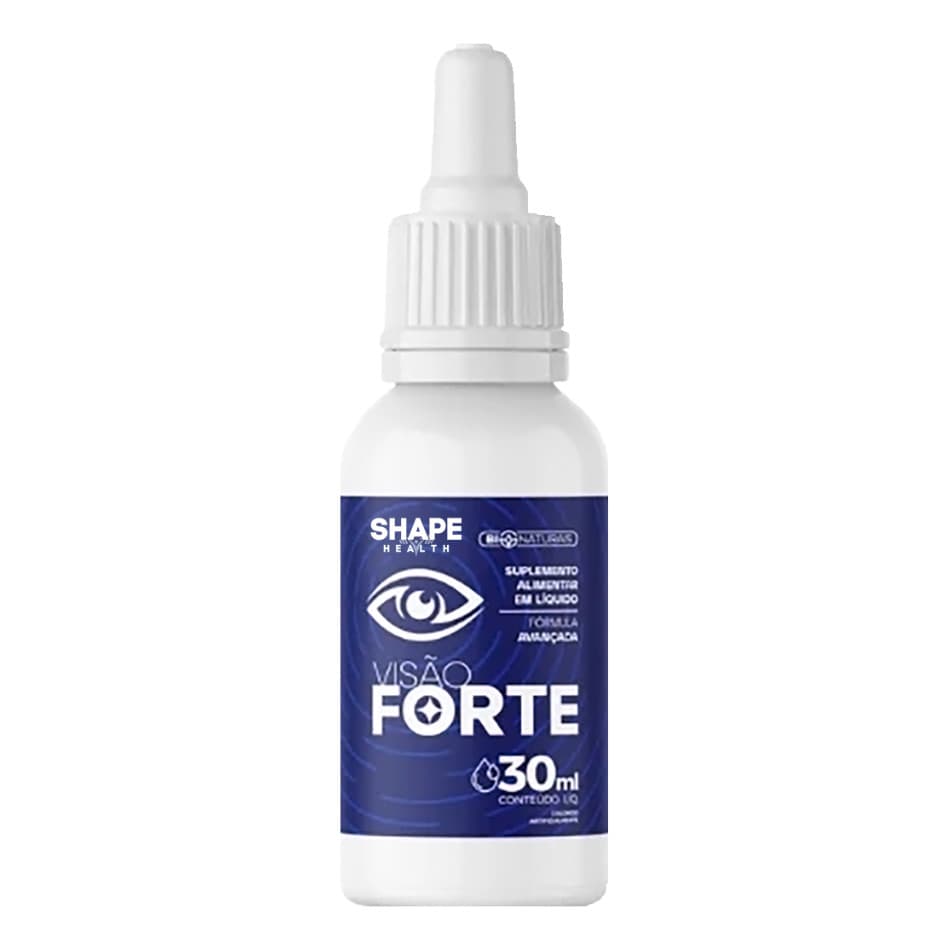 Visão Forte 30ml  Suplemento Alimentar Ocular Em Gotas Abaca Abacaxi