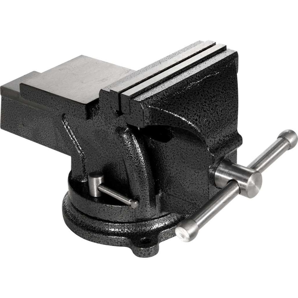 Torno Morsa Bancada Nº5 Giratório Vonder Ferro Nodular 125mm Profissional Oficina Serralheria