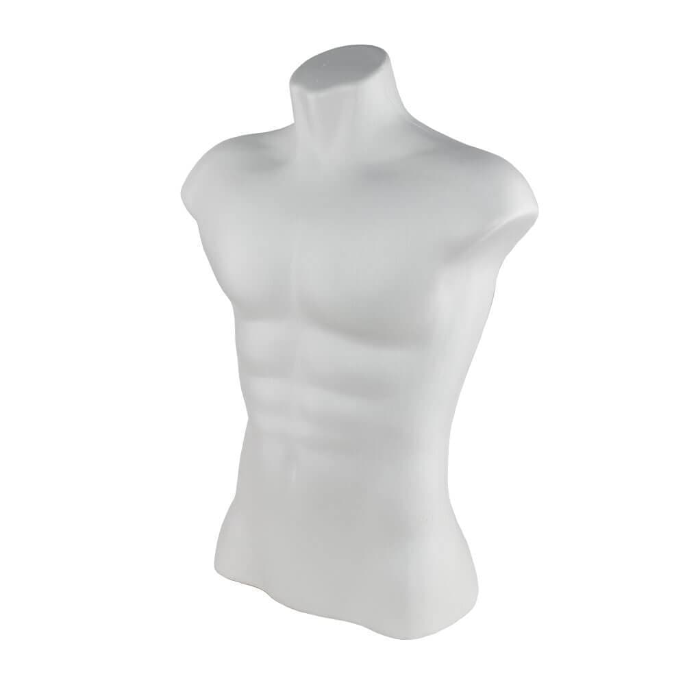 Manequim Bustos Masculino Bege Para Camisetas E Regatas