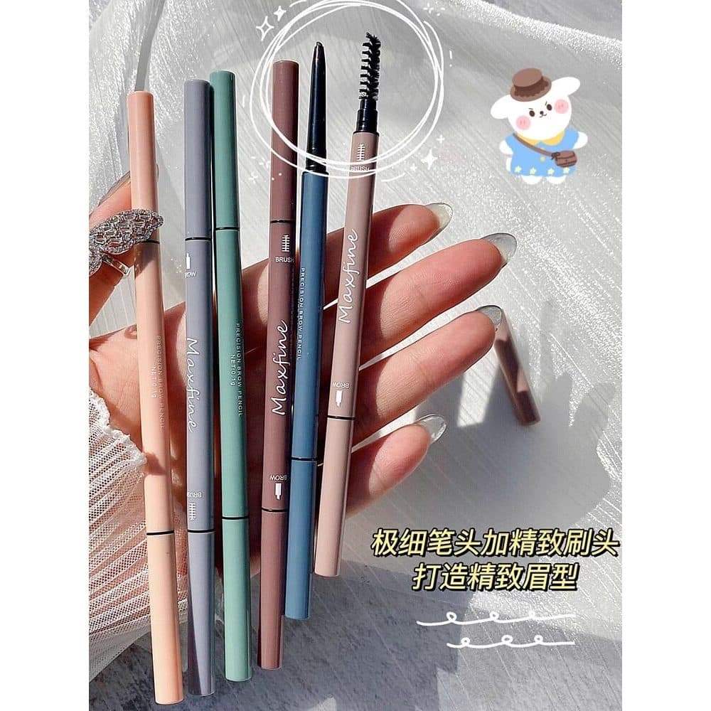 Pacote de 3 palitos|Lápis de sobrancelha ultrafino cabeça ultrafina feminino à prova d'água à prova de suor Natural de l