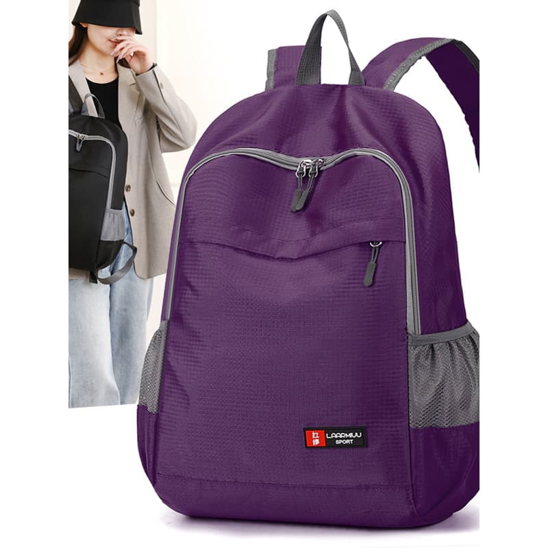 Mochila dobrável Ultra-leve portátil saco de armazenamento esportes ao ar livre mochila grande capacidade impermeável le