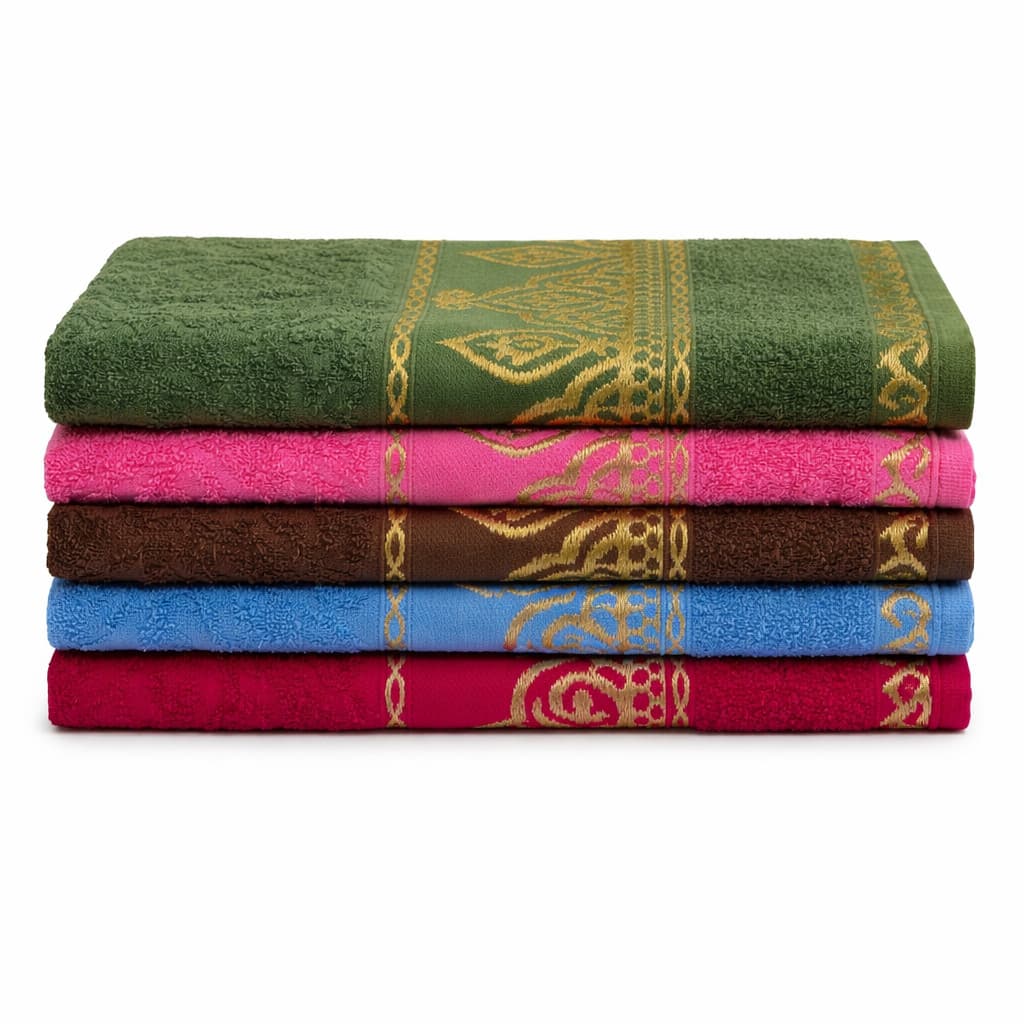 KIT TOALHAS DE BANHO SOFIA 100% ALGODÃO MACIA