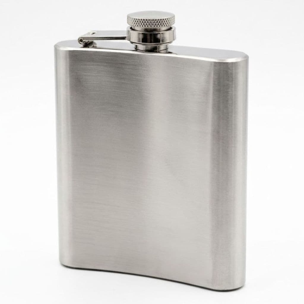 Cantil de Bolso Premium em Aço Inox – Porta Bebida Slim