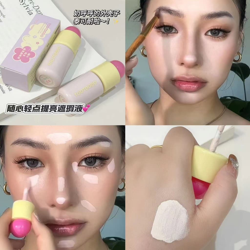 Ear Eight Commuters parecem bem!Iluminador corretivo creme caneta cobrir manchas faciais marcas de Acne olheiras expandi