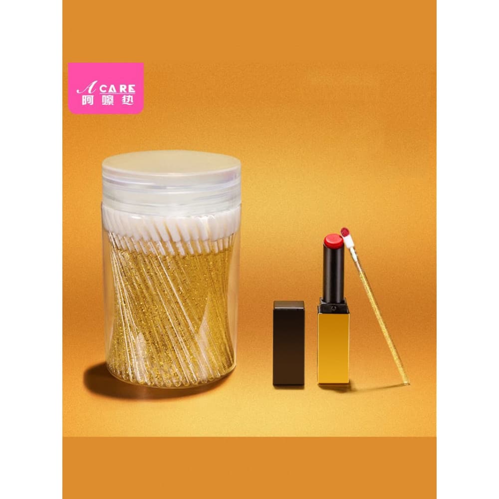 Pincel labial/descartável C1zfq001-Fácil de começar pequena mancha portátil maquiagem Gloss batom Mini boca