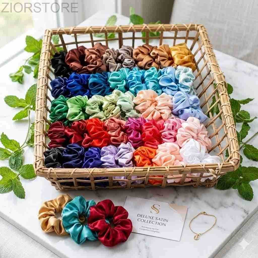 Scrunchie Laçarote de Cetim
