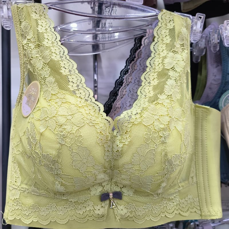 Yoquan 3027 outono inverno tomarina massagem copo B engrossado colete ajustável estilo confortável sutiã sem fio