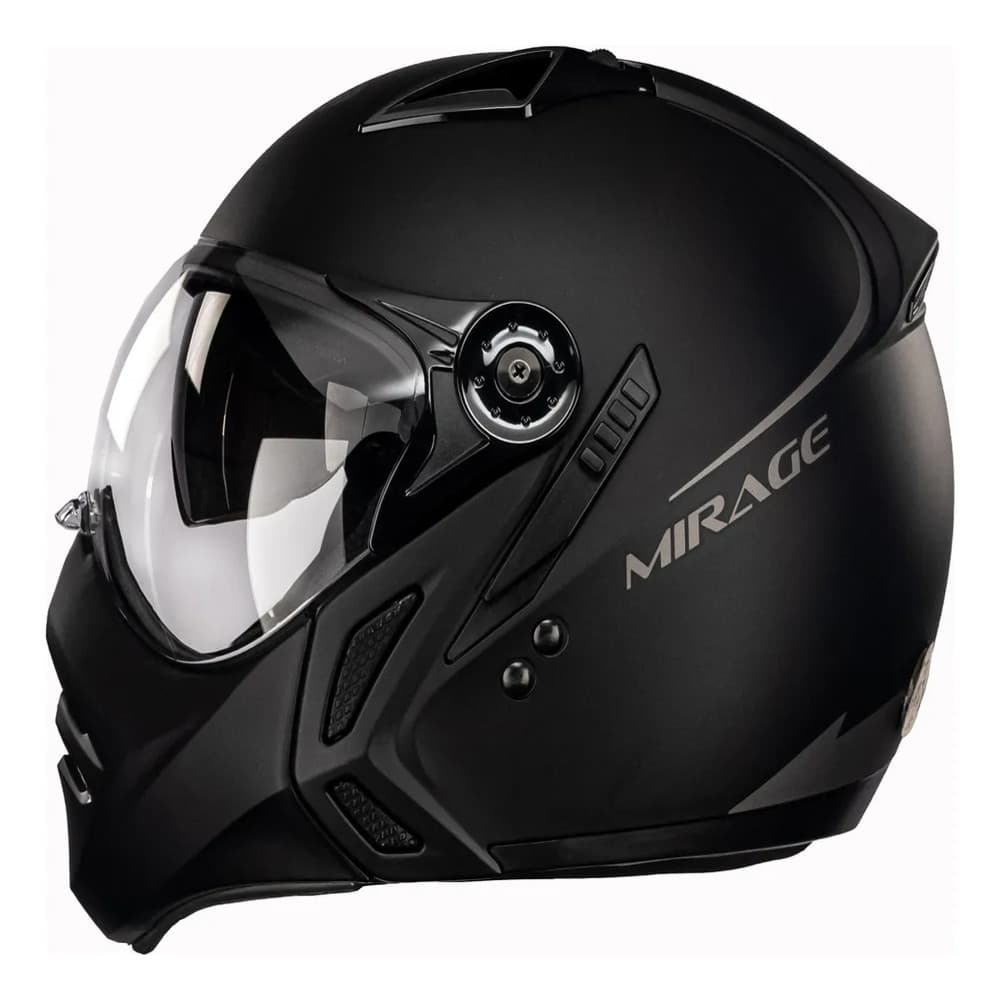 Capacete Peels Mirage Classic Preto Fosco / Cinza variacoes