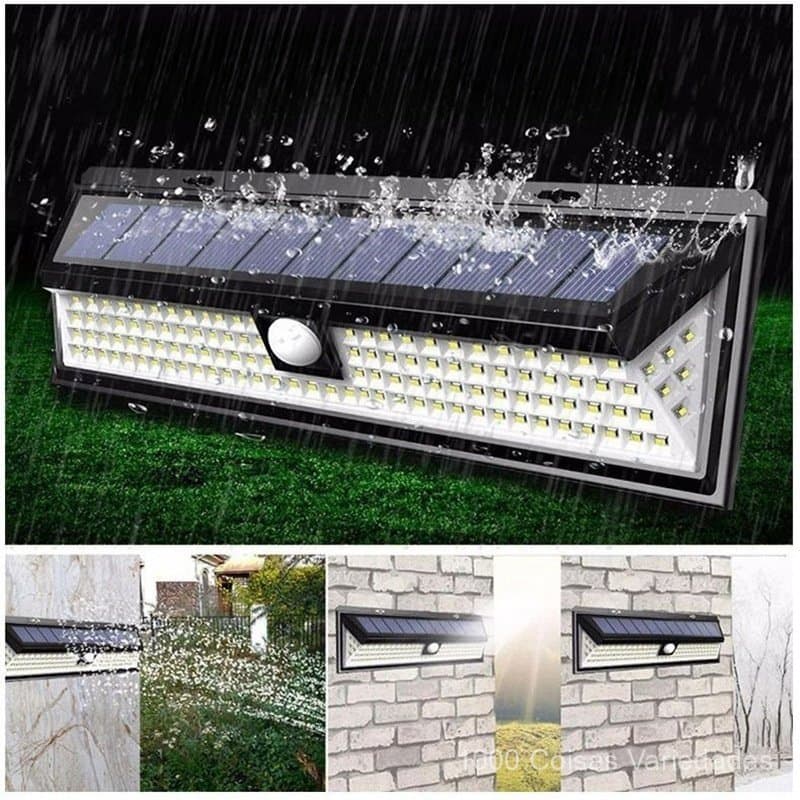 1/2/3 Pcs LâMpada Solar Super Brilhante EconôMica E EcolóGica Com Controle De Luz Inteligente E FáCil InstalaçãO