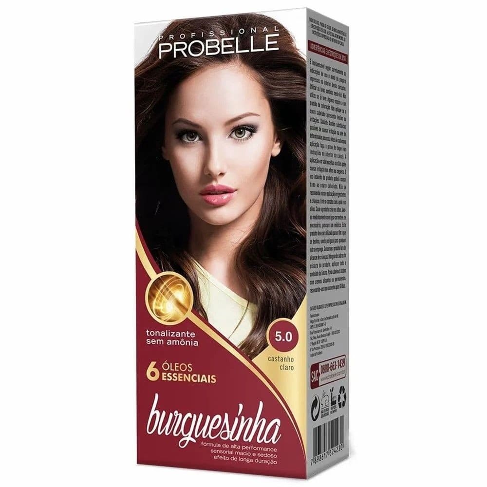 TONALIZANTE BURGUESINHA 5.0 CASTANHO CLARO