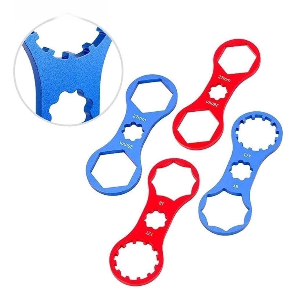 Garfo Chave De Ombro Bicicleta Dianteiro Ferramentas Desmontagem Para Suntour XCR XCT XCM RST 8/12T 27/28mm Ferra
