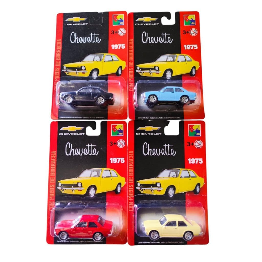 Chevrolet Chevette 1975 1:64 Cks Vermelha