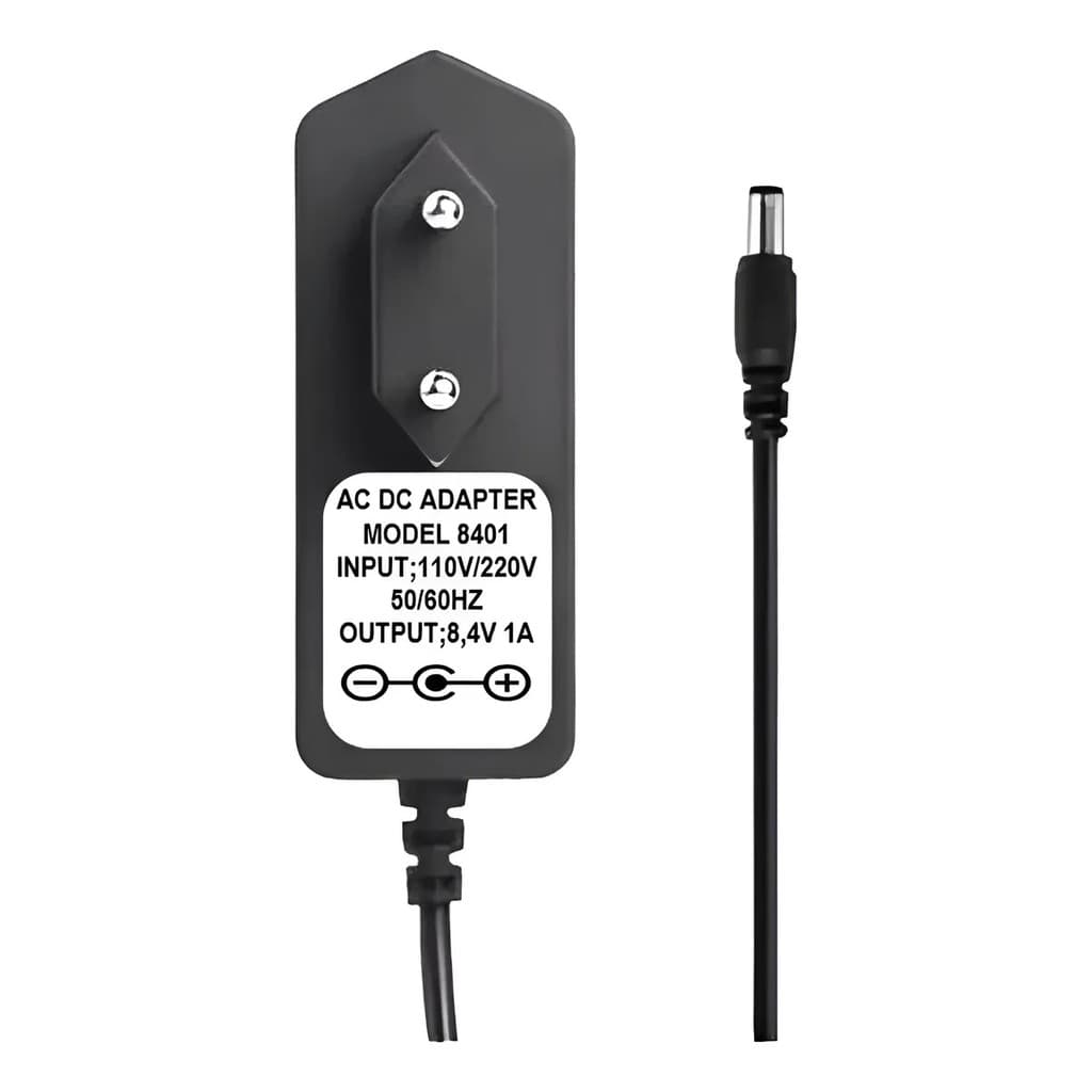 Fonte Carregador Para Farol Bicicleta De Lítio 8.4v 1a bike