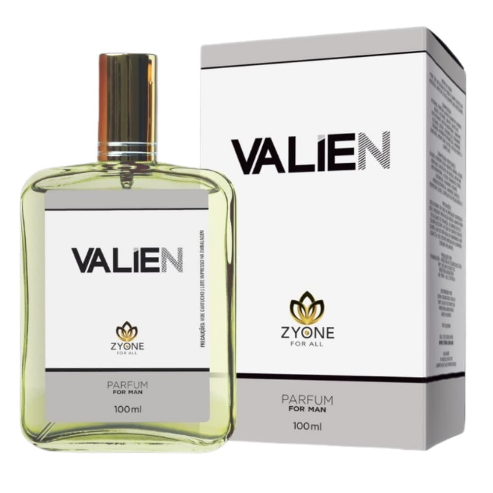 Perfume Valien Zyone Masculino Parfum Alta Fixação