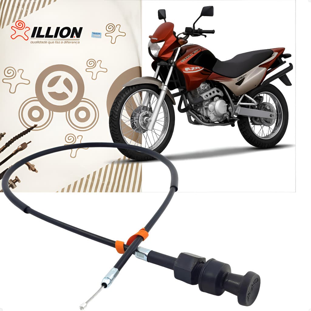Cabo Afogador Para Moto Honda Nx 400 Falcon 2000 2001 2002 2003 2004 2005 2006 2007 2008
