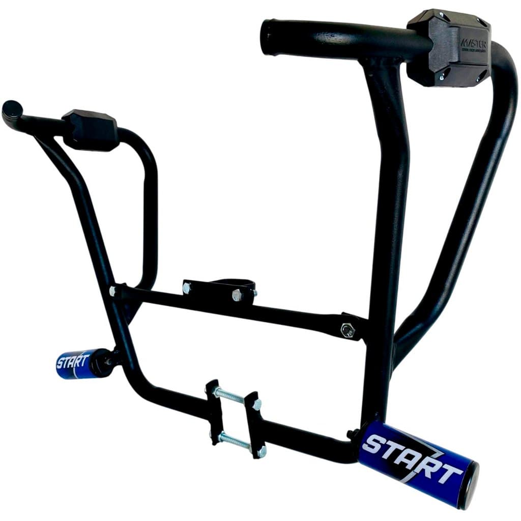 Start 160 Modelo 2026 Protetor Carenagem Motor Tanque Azul Mata Cachorro com Pedal Slider Moto Cg Honda
