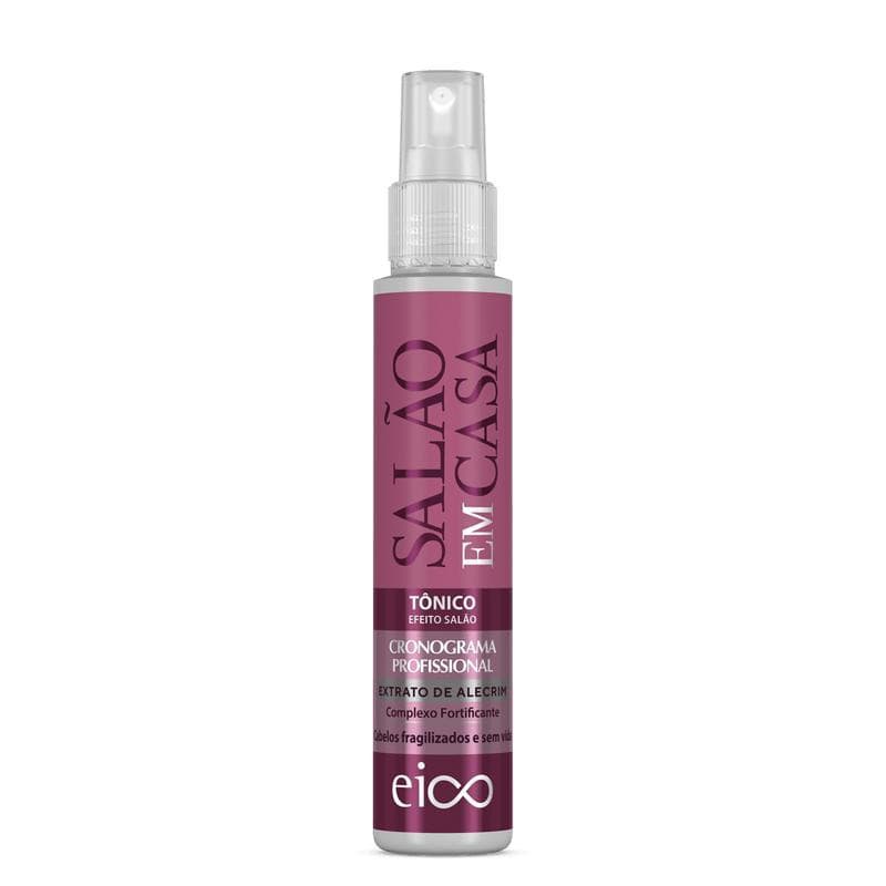tônico fortalecedor salão em casa eico 120 ml