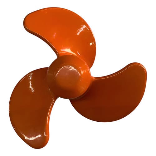Hélice Para Rabeta Bristol Motor De Motosserra 108841 Laranja