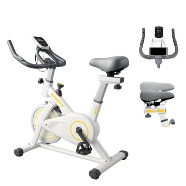Bicicleta Ergométrica Spinning Profissional Alta Resistência Silenciosa Ajustes Personalizáveis