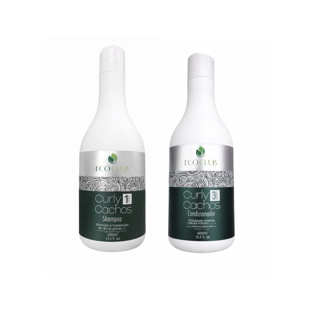 Kit Eco Club Curly Cachos