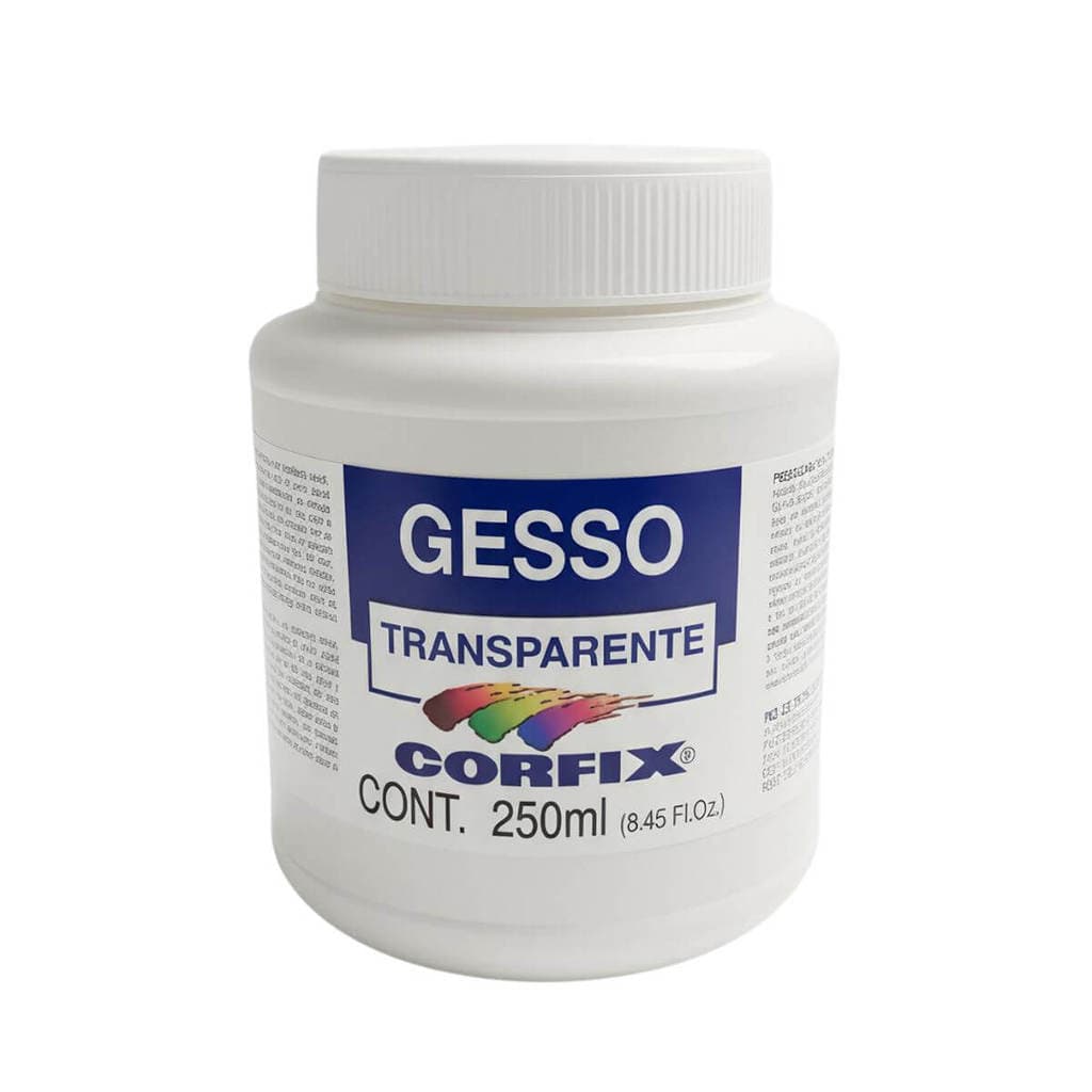 Gesso Transparente Corfix 250ml Para Preparação Superfícies