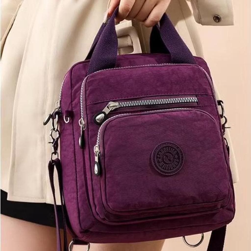 Bolsa Multifuncional em Nylon - Impermeável, Resistente e Estilosa para Viagens e Dia a Dia Angelina Shop