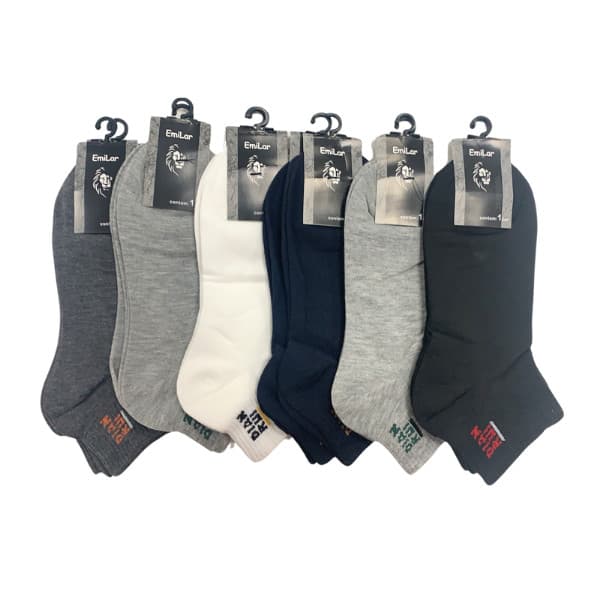 Meias Home Cano Curto Masculinas 39-44 - Modelo EM3981