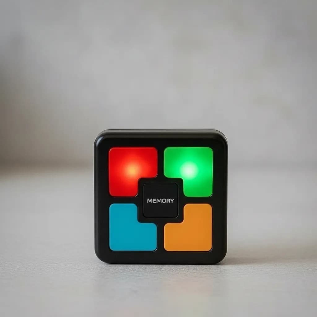 Jogo Memória Infantil Luz Som Educativo Sequência Criança Treino Cognitivo Aprendizado Diversão