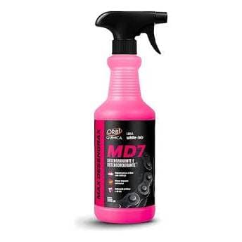 Desengraxante Orbi MD7 Max 500ml Limpeza Pesada Doméstica Automotiva e Industrial