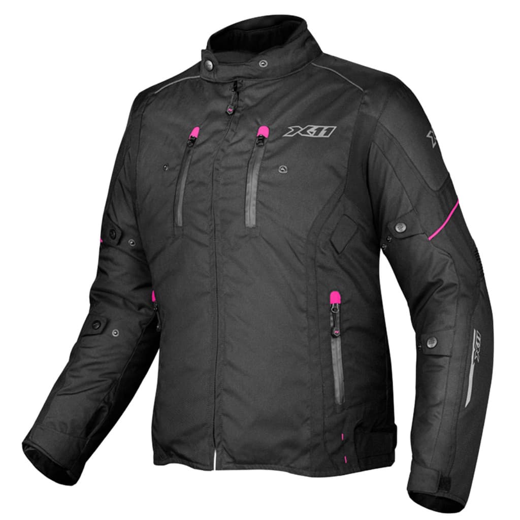 Jaqueta Rosa X11 Iron 3 Original Feminina Moto Motoqueiro