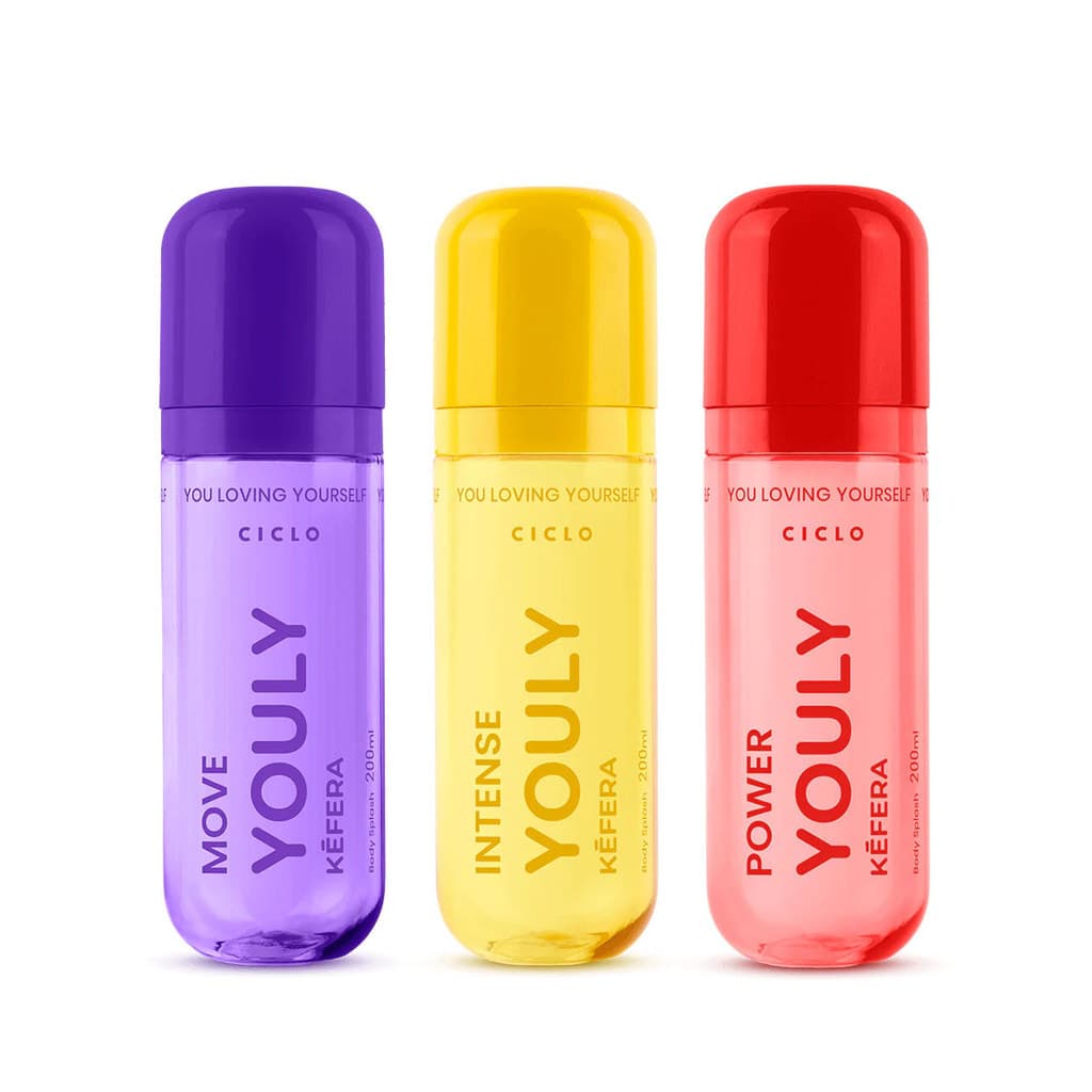 Body Splash Ciclo Youly By Kefera 200ml 30ml