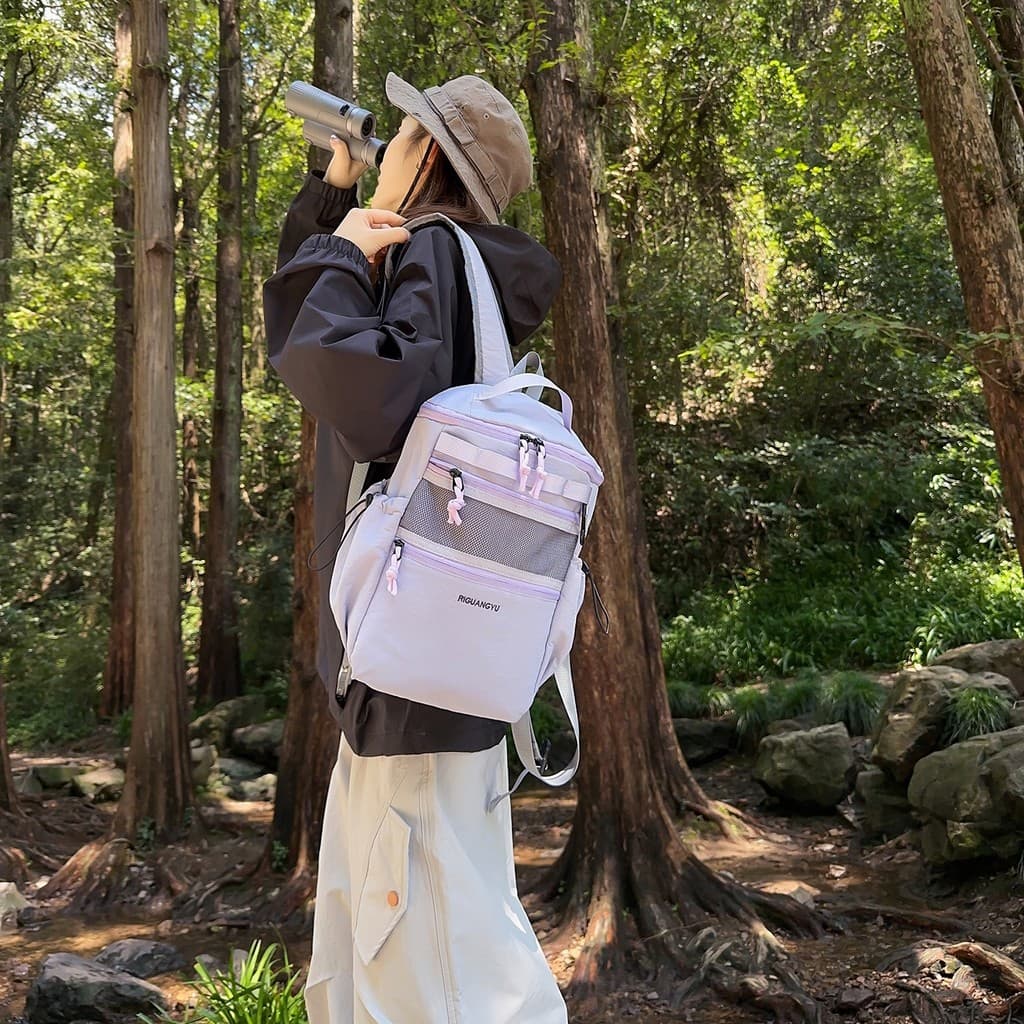 Esportes ao ar livre Commuter mochila das mulheres dos homens grande capacidade mochila lazer saco estudante leve saco d
