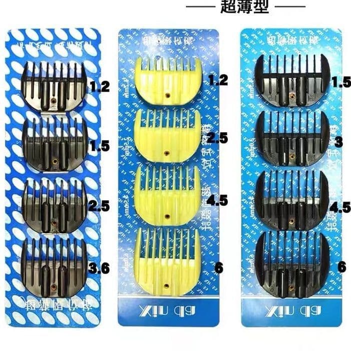Pente de limite tipo ultrafino com linha, máquina de cortar cabelo, pinça especial, Plug-In, acessórios universais, pent