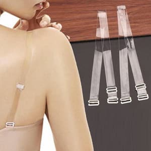Extensor Feminino silicone com fecho Antiderrapante e Alça Elástica 1 Par