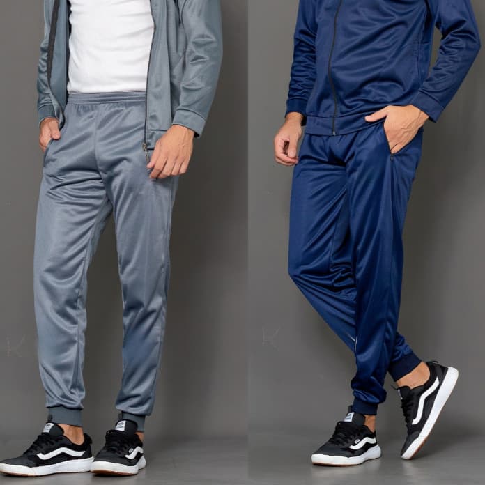 KIT 2 Calças Masculinas Dry Fit Jogger Chimpa Para Corrida Academia Esportes Premium