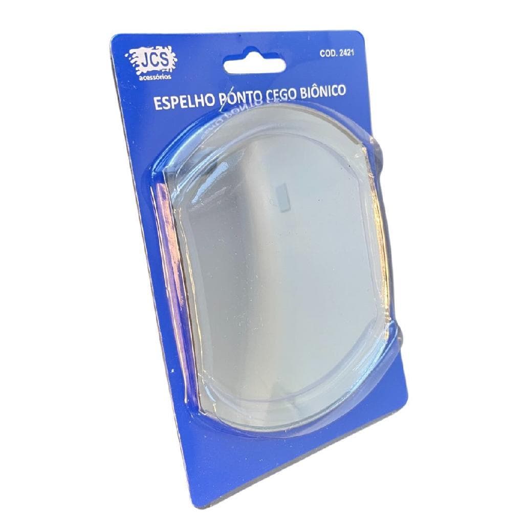 Kit 10 pcs Espelho Auxiliar Biônico Colante 14x10cm Retangular