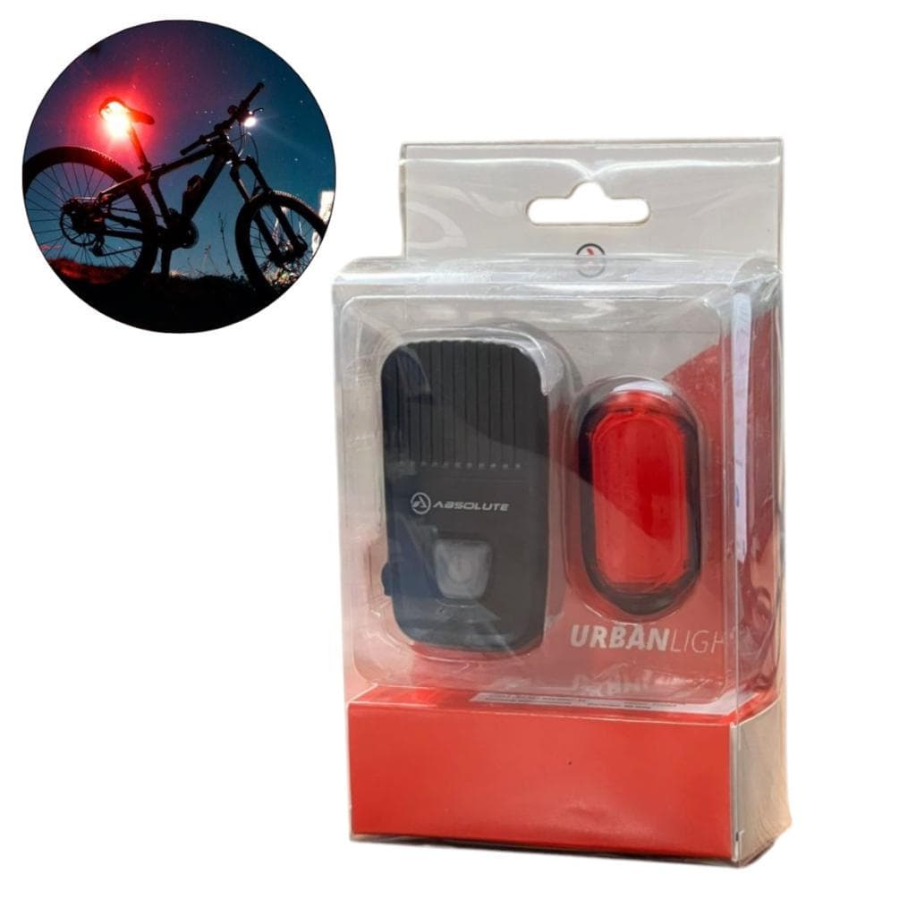 Farol De Bike Absolute Urban Lights Kit