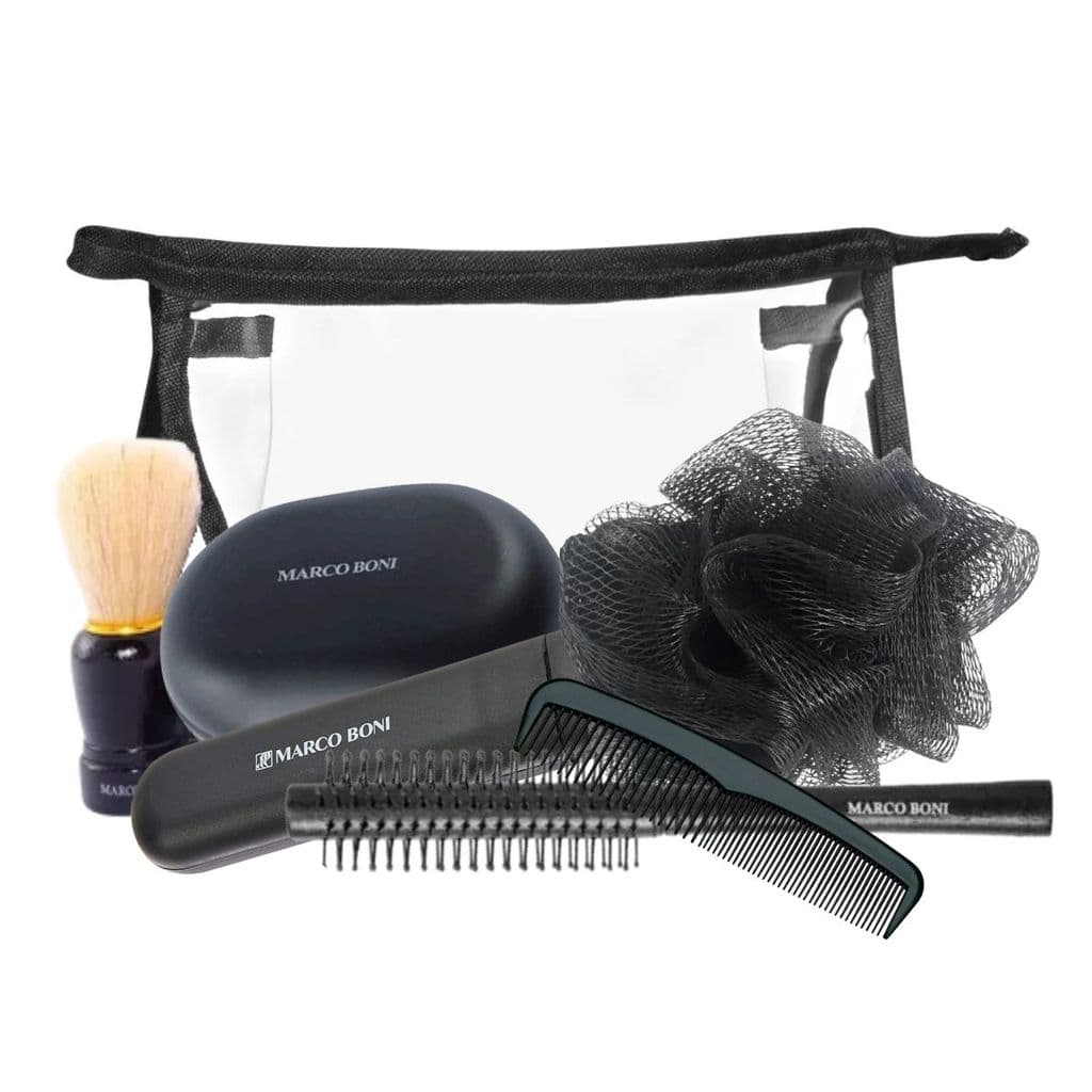 Necessaire Masculina Com Kit Acessórios P/ Viagem Marco Boni
