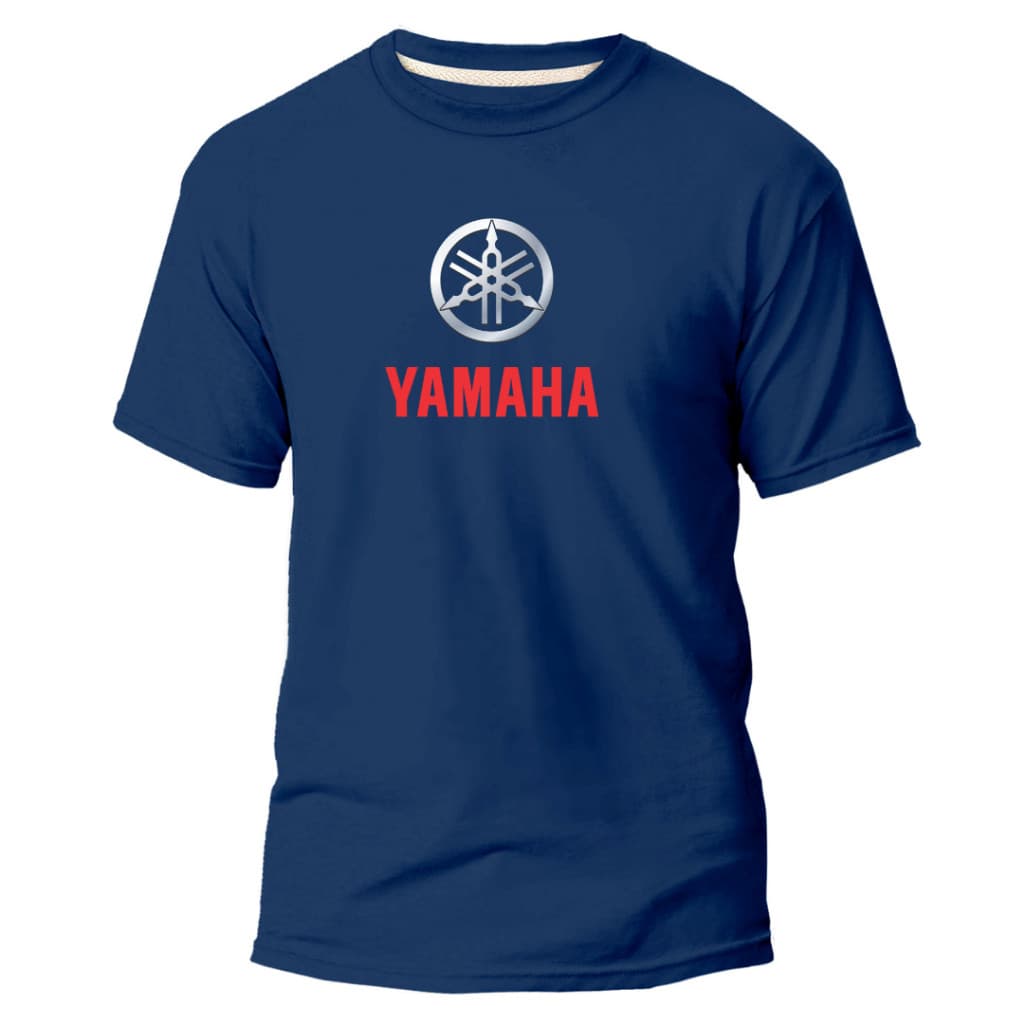Camiseta/Camisa Yamaha Moto T-Shirt 100% Algodão Fio 30.1 Moda Gringa SPD PREMIUM