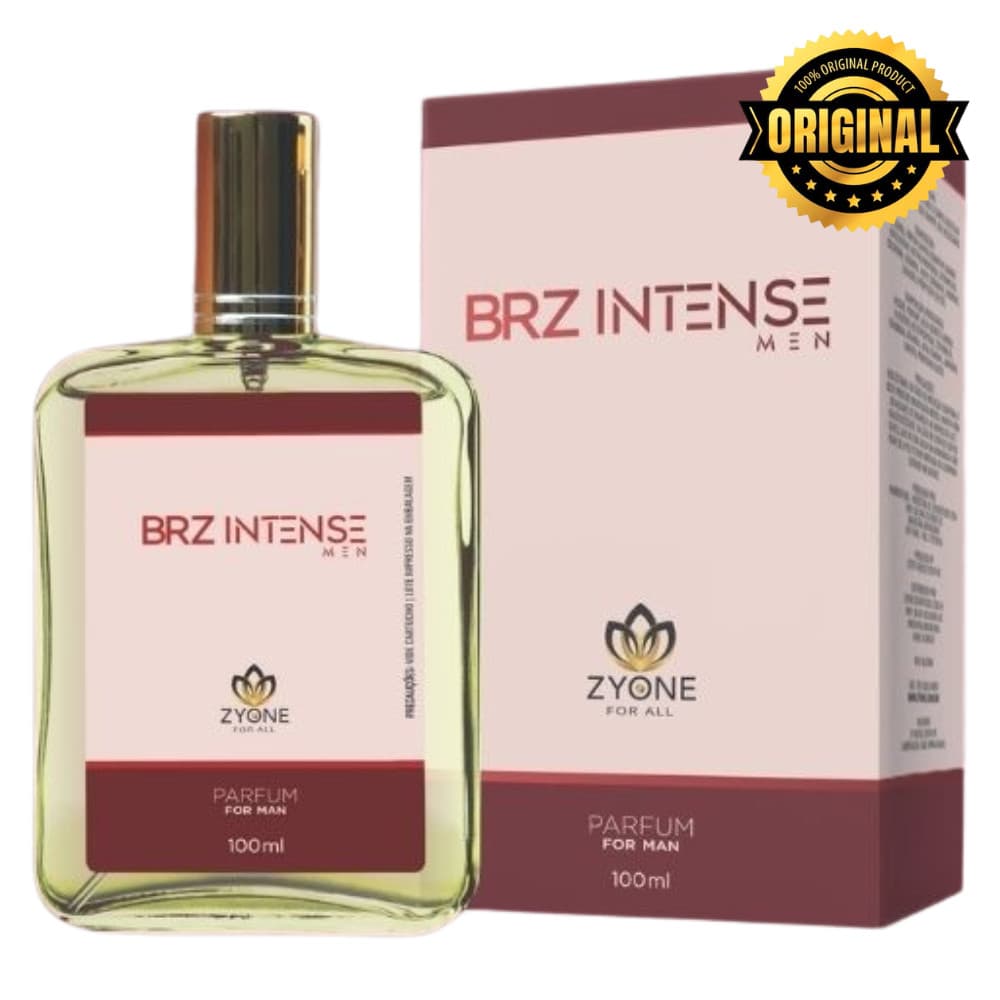 Brz Intense Men Zyone Cosméticos Masculino Parfum 100ml Alta Fixação 25% Essência Premium