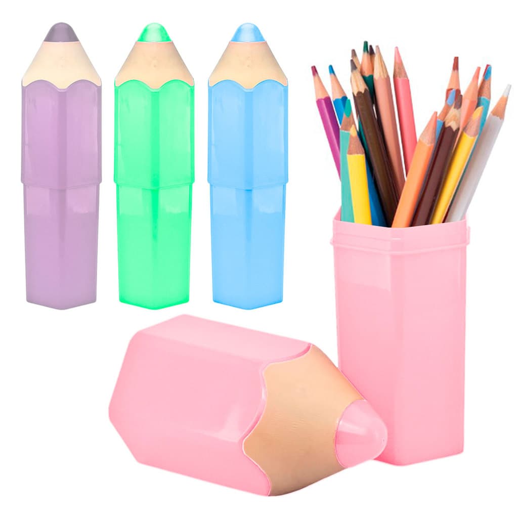 Estojo Organizador Multiuso Porta Lápis e Caneta Plasutil