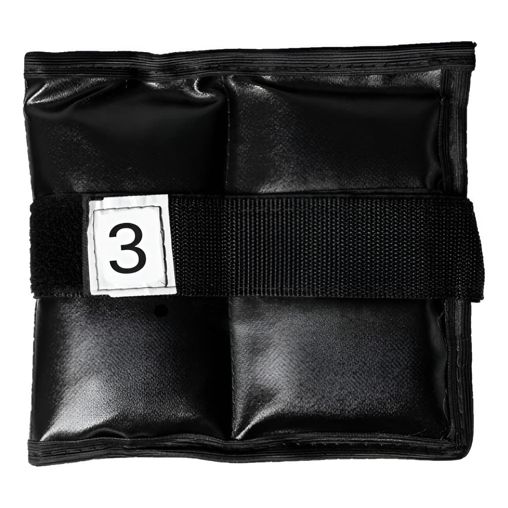 Tornozeleira 3kg Profissional Caneleira Unidade Academia