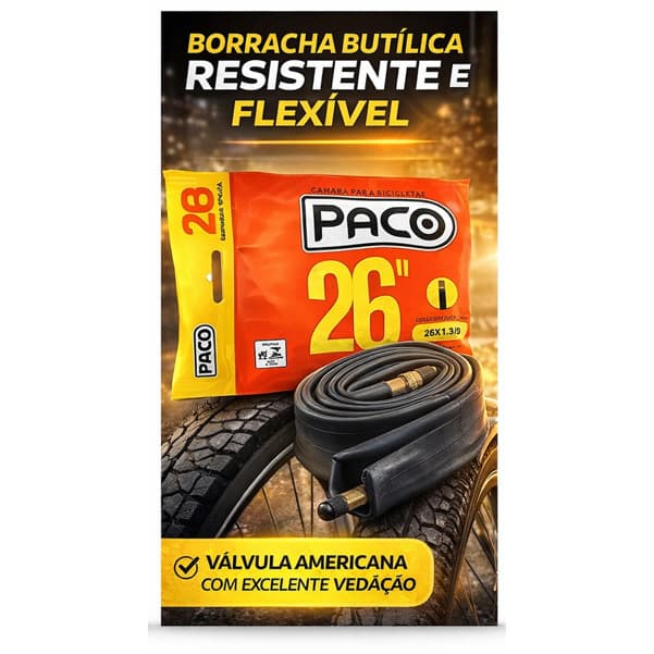 Câmara Ar 26  1.3/8  35mm Bike Bicicleta Bico Grosso Válvula Americana Tipo Da Válvula Schrader Mtb Esporte