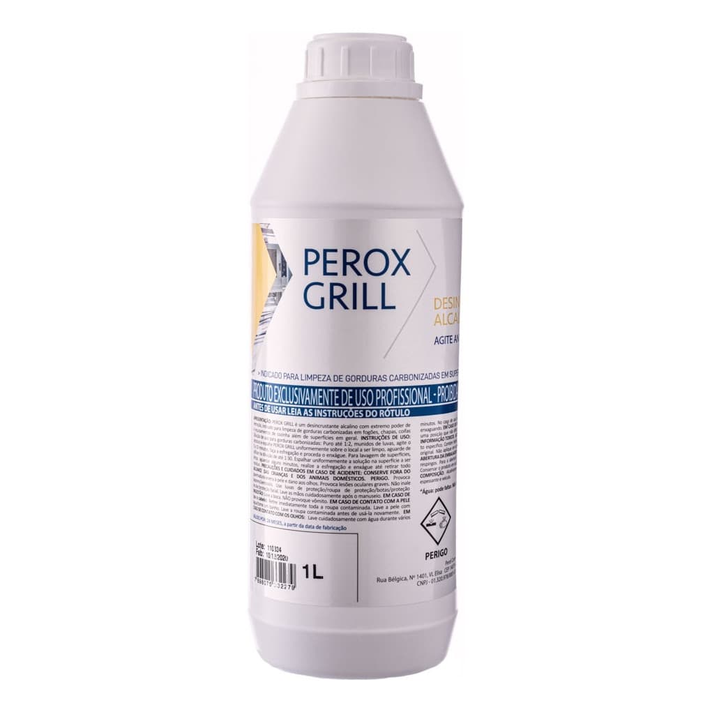 Perox Grill Desincrustante Alcalino Gorduras Carbonizadas