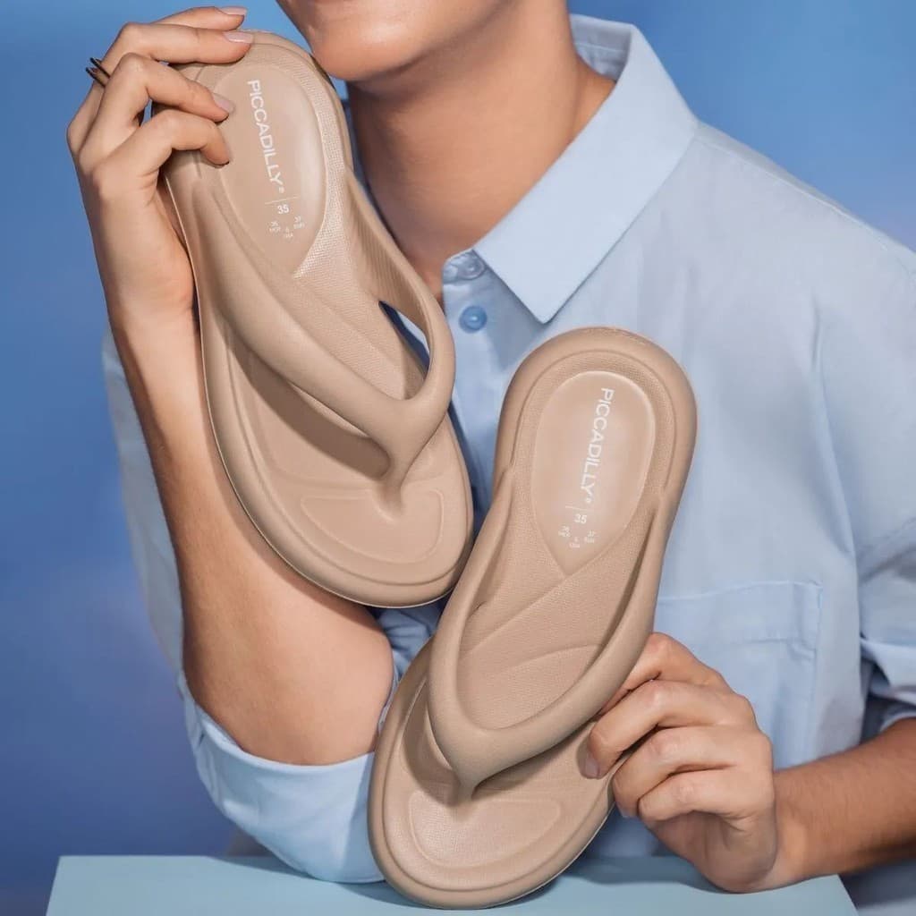 CHINELO PICCADILLY MARSHMALLOW CONFORTÁVEL LEVE