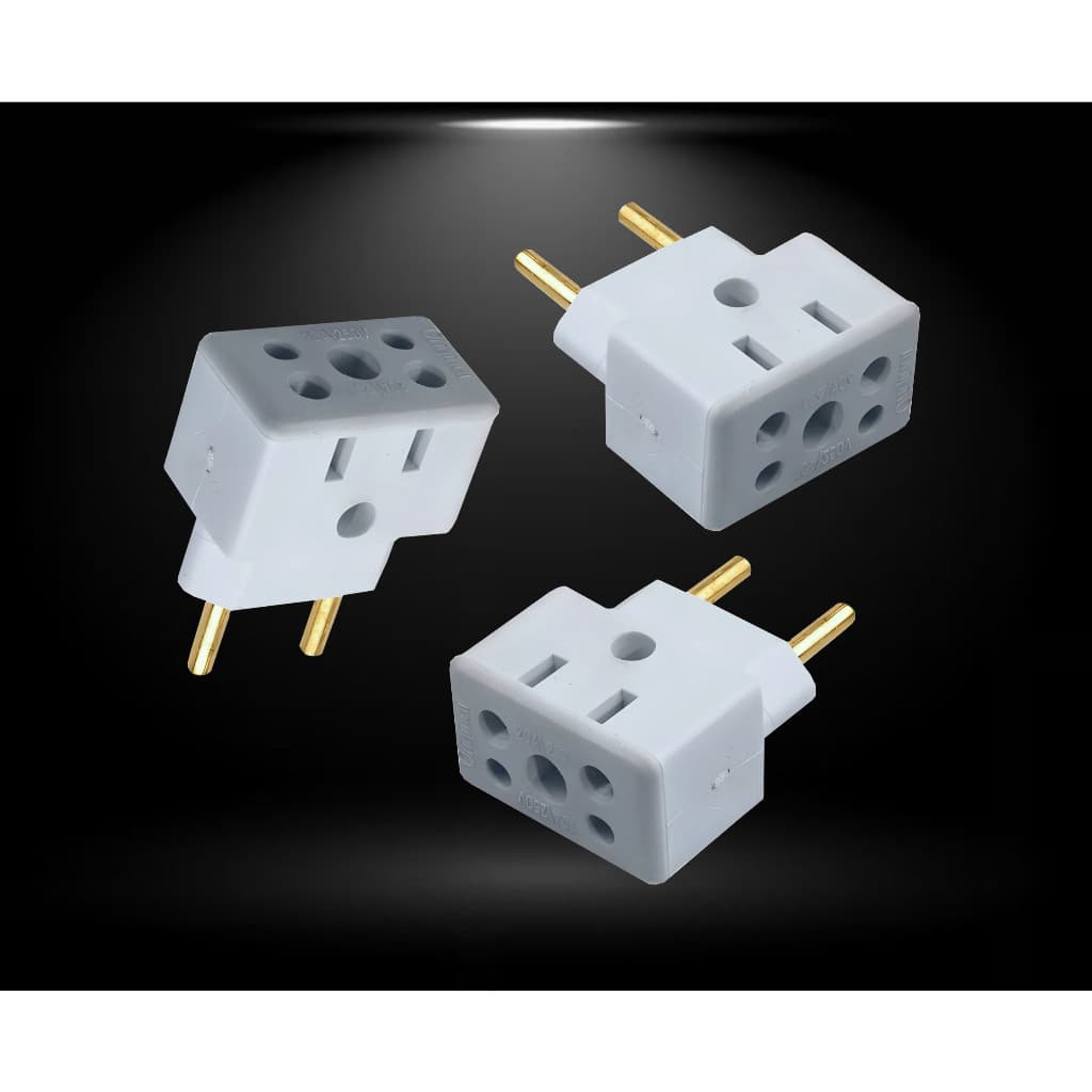 Kit 50 Adaptador de Tomada BOB Esponja 10A e 20A