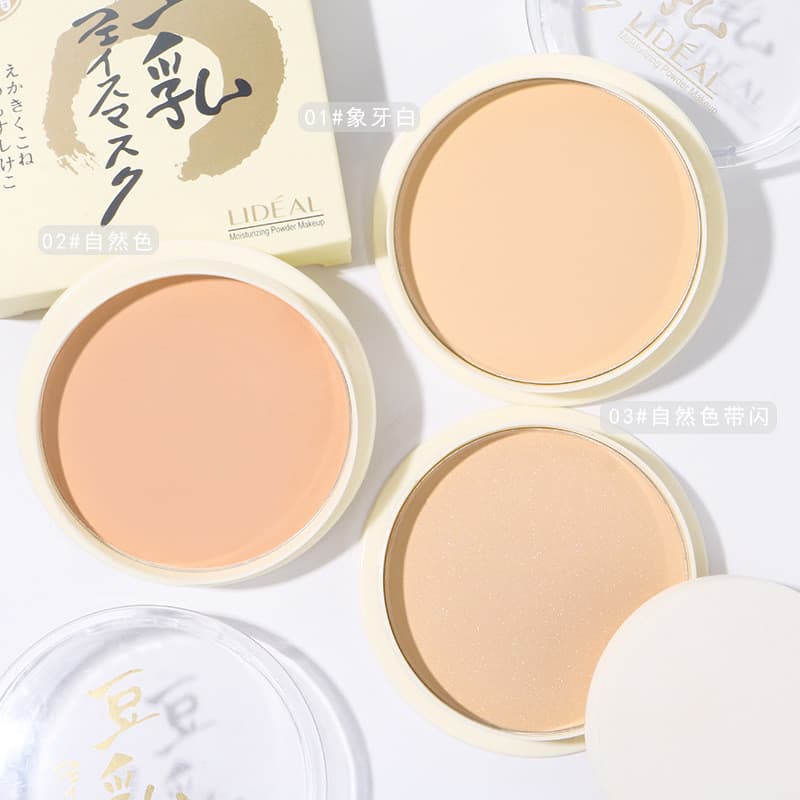 Pó Fixador de Maquiagem Facial, Controle de Oleosidade, Iluminador, Corretivo, Pó Fixador Matte, Base de Maquiagem à Pro