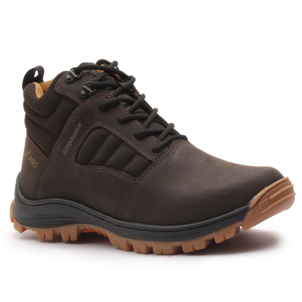 Bota Masculina Gogower IPI C.A em Couro – Força, Segurança e Estilo