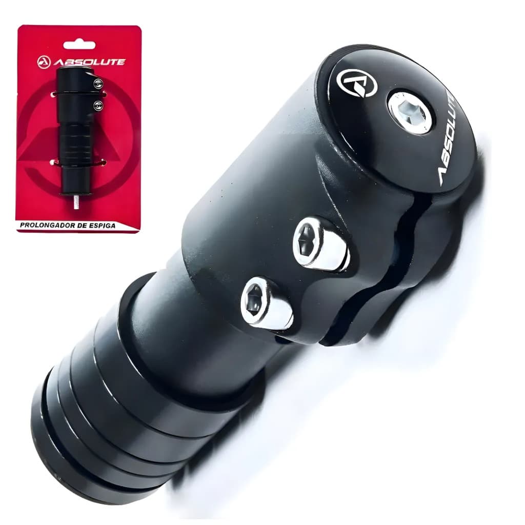 Extensor De Mesa Guidão Absolute Alongador Prolongador Ahead Set 16cm Para Bicicleta Bike MTB Conforto